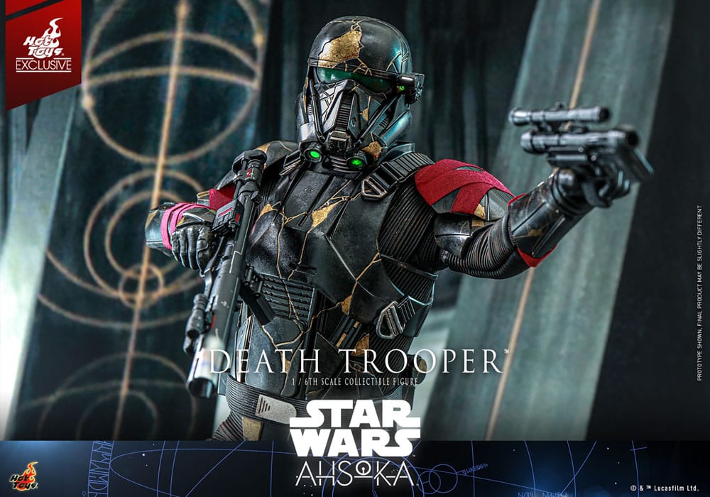 Hot Toys Star Wars: Ahsoka Television Masterpiece Actionfigur 1/6 Death Trooper Hot Toys Exclusive 31 cm