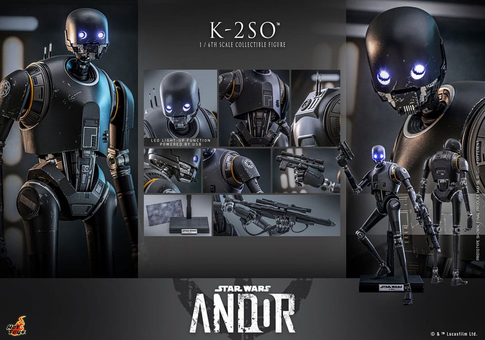 Hot Toys Star Wars Andor K 2SO 1/6 Actionfigur