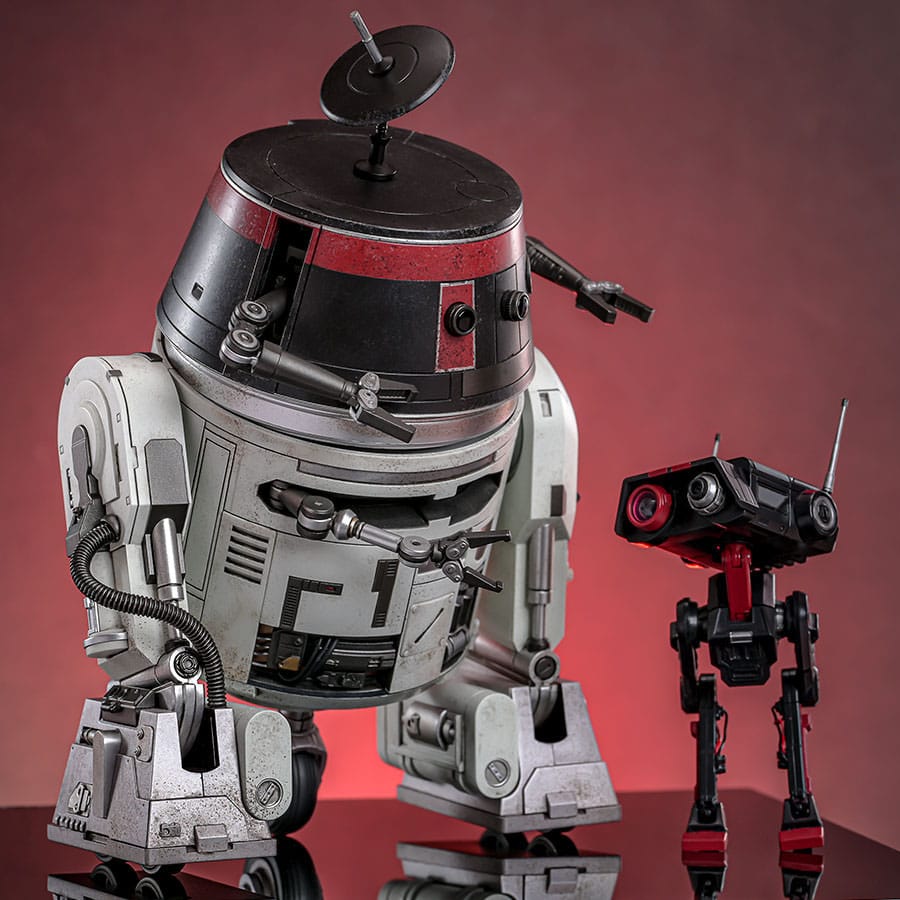 Hot Toys Star Wars Chopper (C1 10P) & BD 1 (Imperial Disguise) Set 1/6 Actionfigur