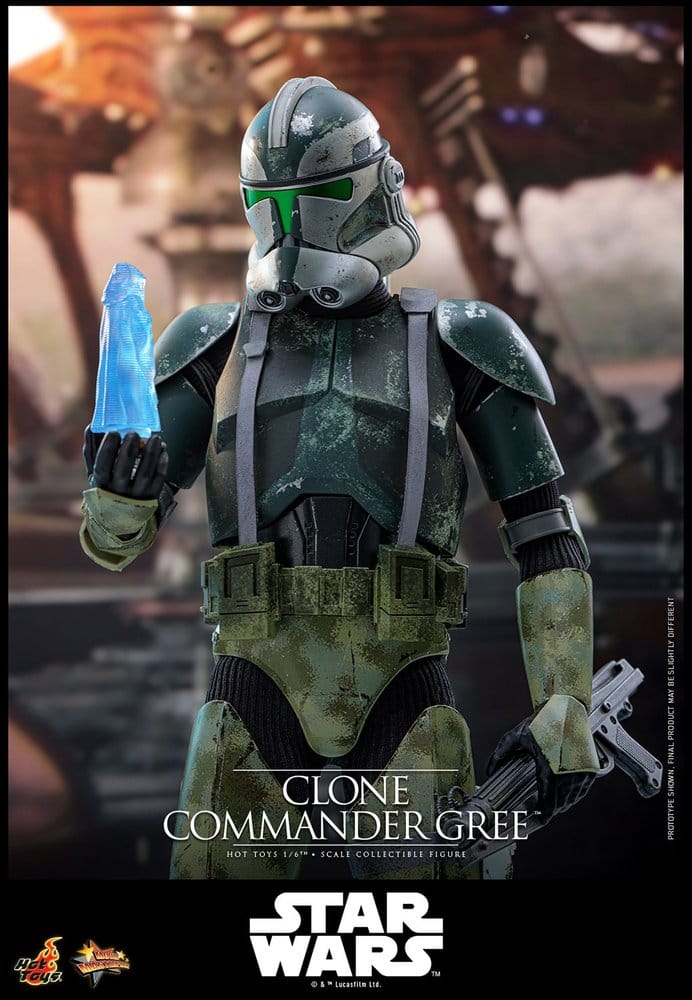 Hot Toys Star Wars Clone Commander Gree 1/6 Actionfigur