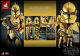 Hot Toys Star Wars Clone Trooper (Gold Chrome Version) Exclusive 1/6 Actionfigur