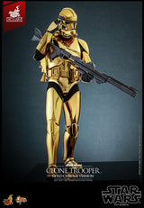 Hot Toys Star Wars Clone Trooper (Gold Chrome Version) Exclusive 1/6 Actionfigur