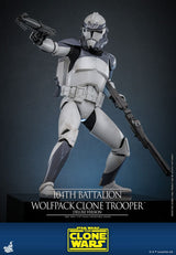 Hot Toys Star Wars Clone Wars 104th Wolfpack Clone Trooper Deluxe Version 1/6 Actionfigur