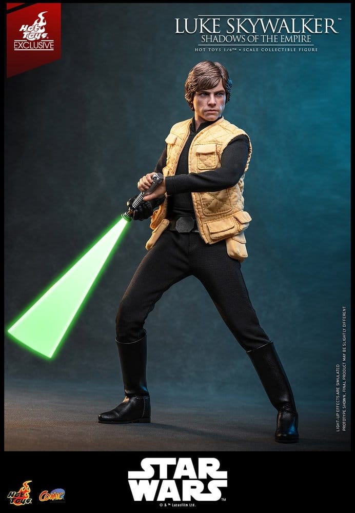 Hot Toys Star Wars Comic Masterpiece Luke Skywalker (Shadows Of The Empire) Hot Toys Exclusive 1/6 Actionfigur
