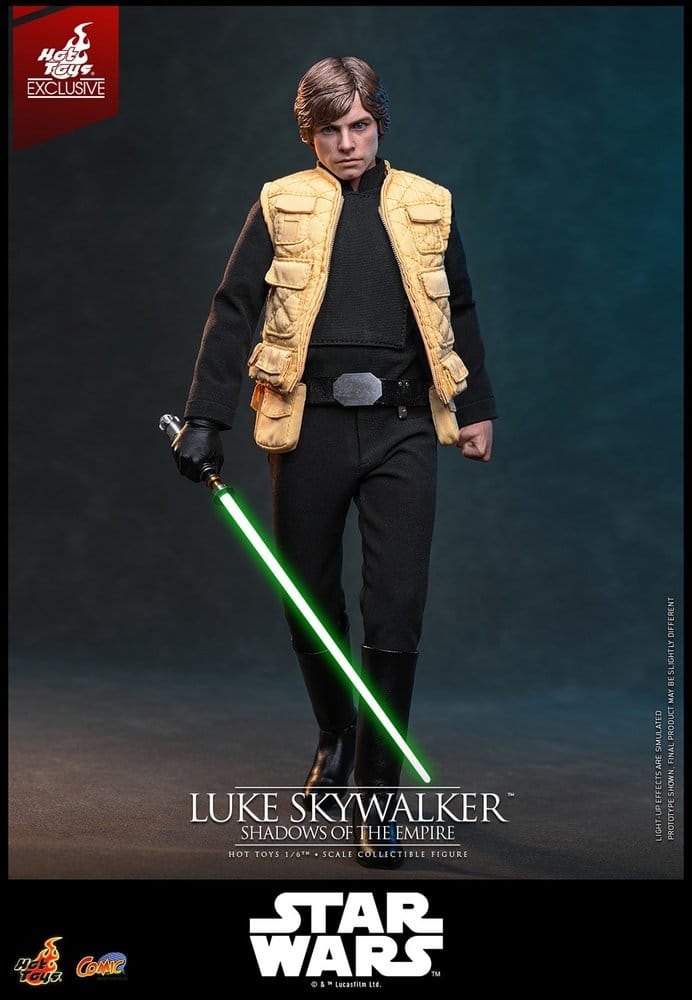 Hot Toys Star Wars Comic Masterpiece Luke Skywalker (Shadows Of The Empire) Hot Toys Exclusive 1/6 Actionfigur