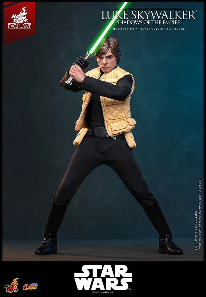 Hot Toys Star Wars Comic Masterpiece Luke Skywalker (Shadows Of The Empire) Hot Toys Exclusive 1/6 Actionfigur