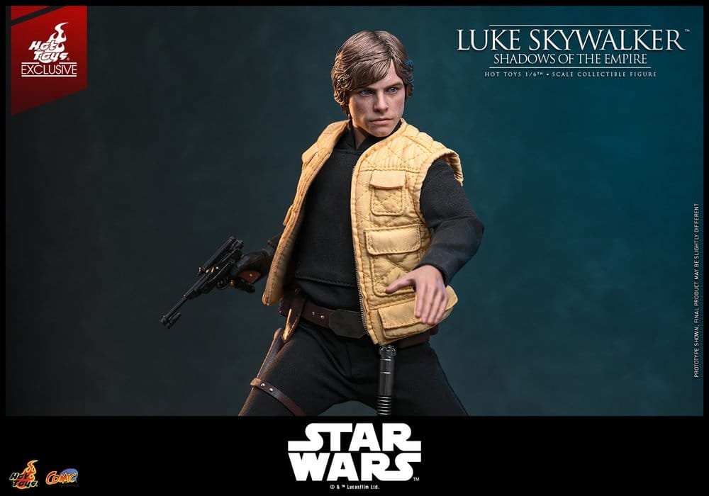 Hot Toys Star Wars Comic Masterpiece Luke Skywalker (Shadows Of The Empire) Hot Toys Exclusive 1/6 Actionfigur