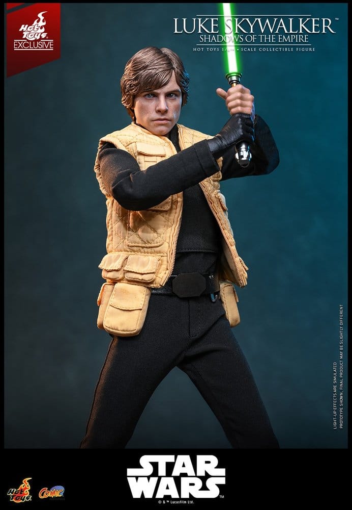 Hot Toys Star Wars Comic Masterpiece Luke Skywalker (Shadows Of The Empire) Hot Toys Exclusive 1/6 Actionfigur