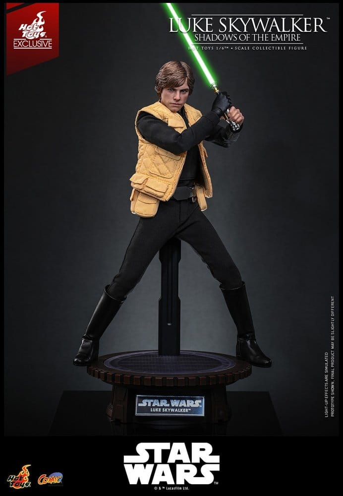 Hot Toys Star Wars Comic Masterpiece Luke Skywalker (Shadows Of The Empire) Hot Toys Exclusive 1/6 Actionfigur