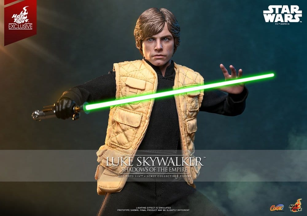 Hot Toys Star Wars Comic Masterpiece Luke Skywalker (Shadows Of The Empire) Hot Toys Exclusive 1/6 Actionfigur