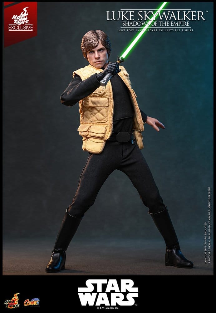 Hot Toys Star Wars Comic Masterpiece Luke Skywalker (Shadows Of The Empire) Hot Toys Exclusive 1/6 Actionfigur