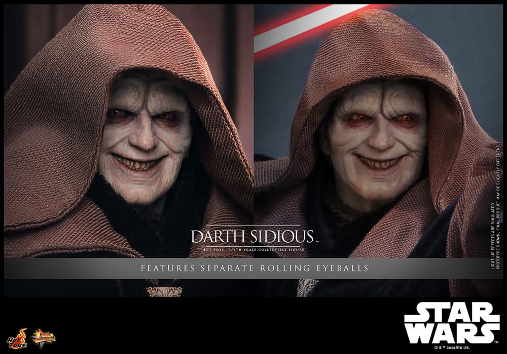 Hot Toys Star Wars Darth Sidious 1/6 Actionfigur