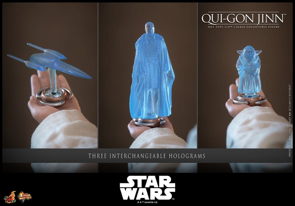 Hot Toys Star Wars Die dunkle Bedrohung Qui-Gon Jinn (Artisan Edition) Hot Toys Exclusive 1/6 Actionfigur