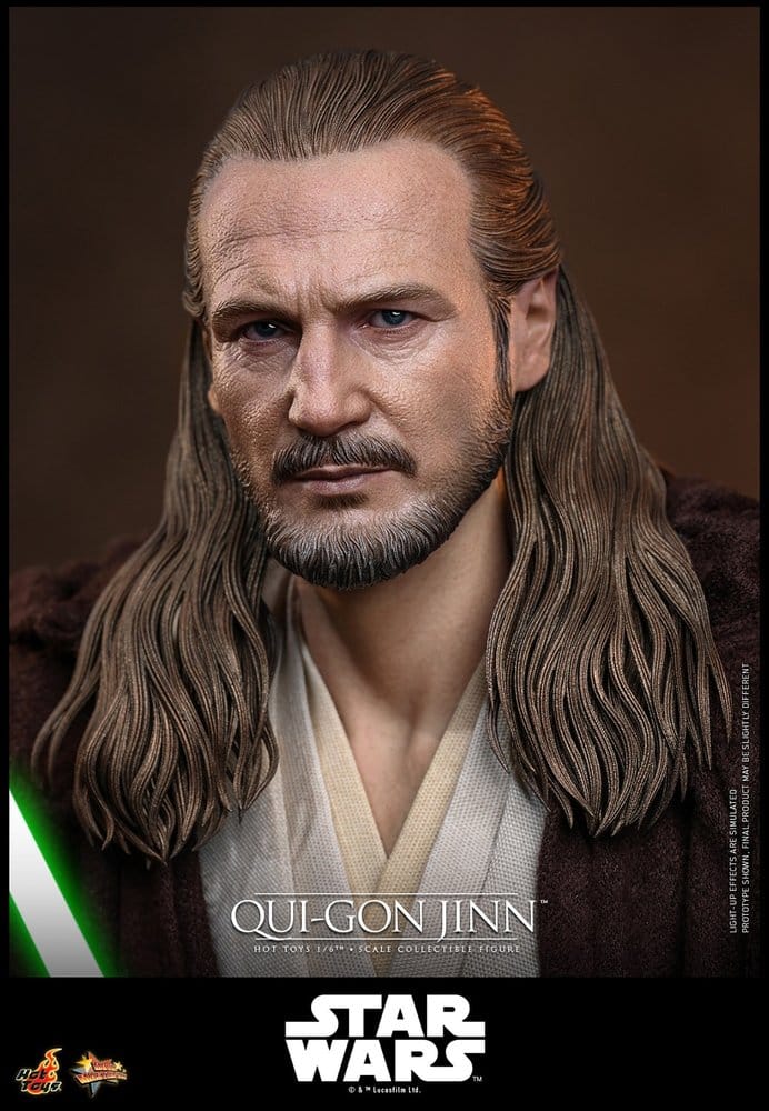 Hot Toys Star Wars Die dunkle Bedrohung Qui-Gon Jinn (Artisan Edition) Hot Toys Exclusive 1/6 Actionfigur