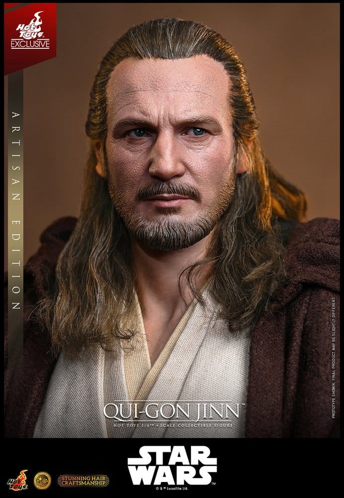 Hot Toys Star Wars Die dunkle Bedrohung Qui-Gon Jinn (Artisan Edition) Hot Toys Exclusive 1/6 Actionfigur