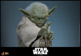 Hot Toys Star Wars: Die Rache der Sith Movie Masterpiece Actionfigur 1/6 Yoda 14 cm