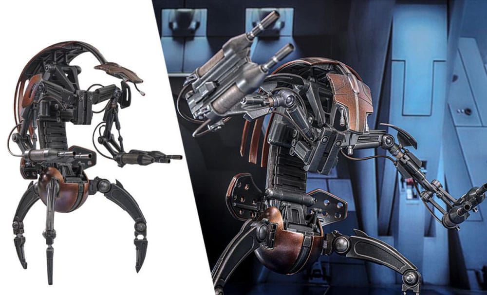 Hot Toys Star Wars Episode I Droideka 1/6 Actionfigur