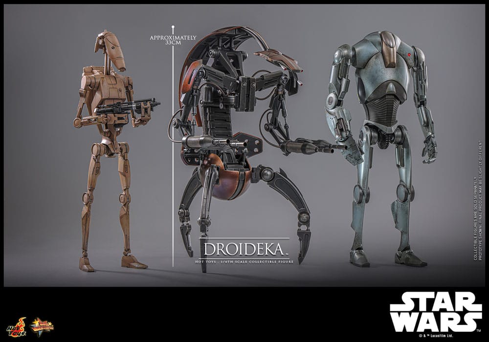 Hot Toys Star Wars Episode I Droideka 1/6 Actionfigur