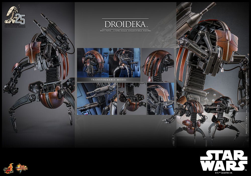 Hot Toys Star Wars Episode I Droideka 1/6 Actionfigur