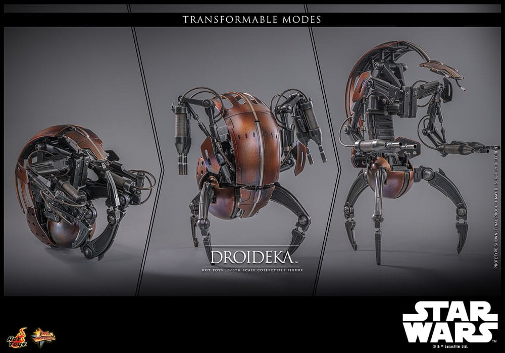 Hot Toys Star Wars Episode I Droideka 1/6 Actionfigur