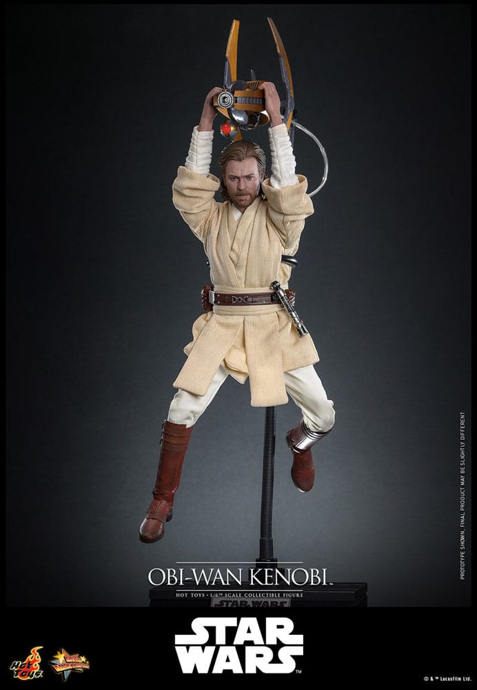 Hot Toys Star Wars Episode II Angriff der Klonkrieger Obi Wan Kenobi 1/6 Actionfigur
