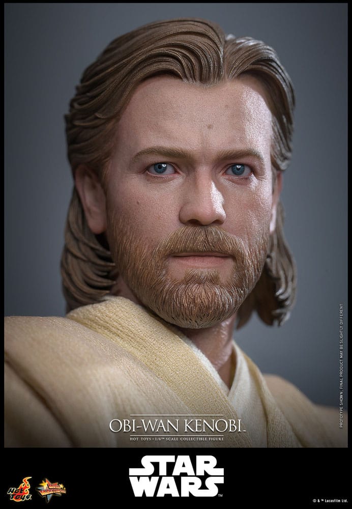 Hot Toys Star Wars Episode II Angriff Der Klonkrieger Obi-Wan Kenobi 1/6 Actionfigur