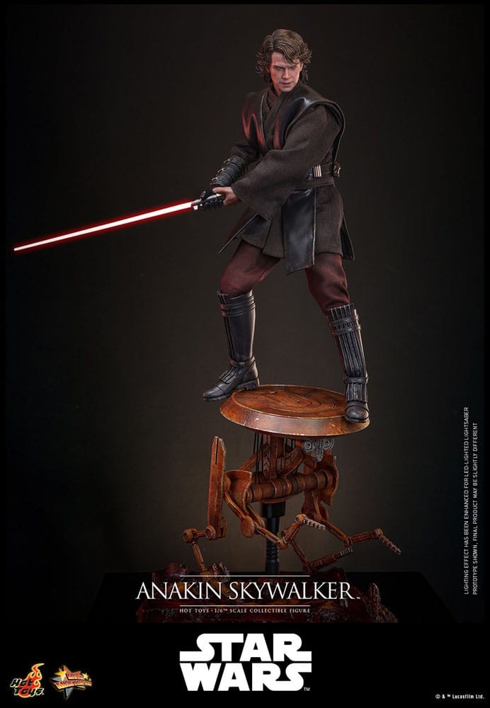 Hot Toys Star Wars Episode III Anakin Skywalker Die Rache der Sith Movie Masterpiece 1/6 Actionfigur