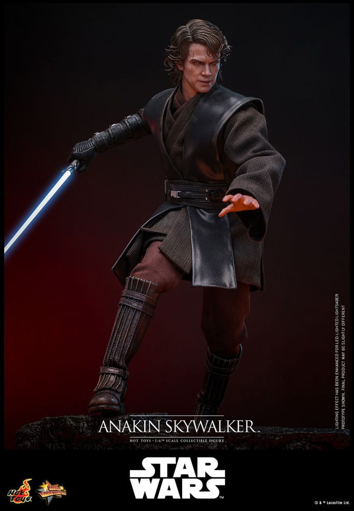 Hot Toys Star Wars Episode III Anakin Skywalker Die Rache der Sith Movie Masterpiece 1/6 Actionfigur