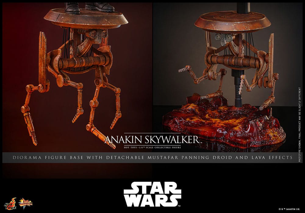 Hot Toys Star Wars Episode III - Die Rache der Sith Anakin Skywalker 1/6 Actionfigur