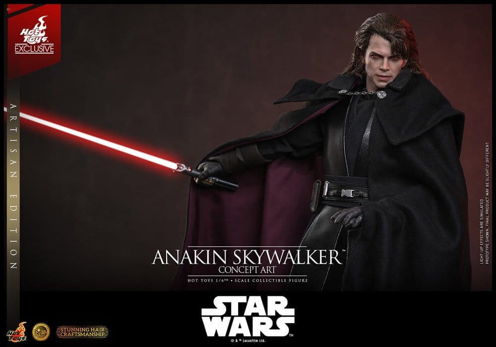 Hot Toys Star Wars Episode III Die Rache der Sith Anakin Skywalker (Artisan Edition) (Concept Art Version) Hot Toys