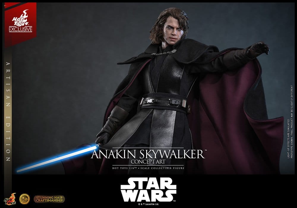 Hot Toys Star Wars Episode III Die Rache der Sith Anakin Skywalker (Artisan Edition) (Concept Art Version) Hot Toys