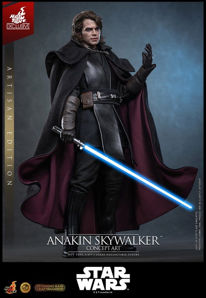 Hot Toys Star Wars Episode III Die Rache der Sith Anakin Skywalker (Artisan Edition) (Concept Art Version) Hot Toys