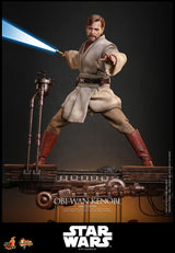 Hot Toys Star Wars Episode III Die Rache der Sith Obi-Wan Kenobi Mustafar 1/6 Actionfigur