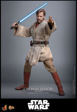 Hot Toys Star Wars Episode III Die Rache der Sith Obi-Wan Kenobi Mustafar 1/6 Actionfigur