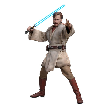 Hot Toys Star Wars Episode III Die Rache der Sith Obi-Wan Kenobi Mustafar 1/6 Actionfigur