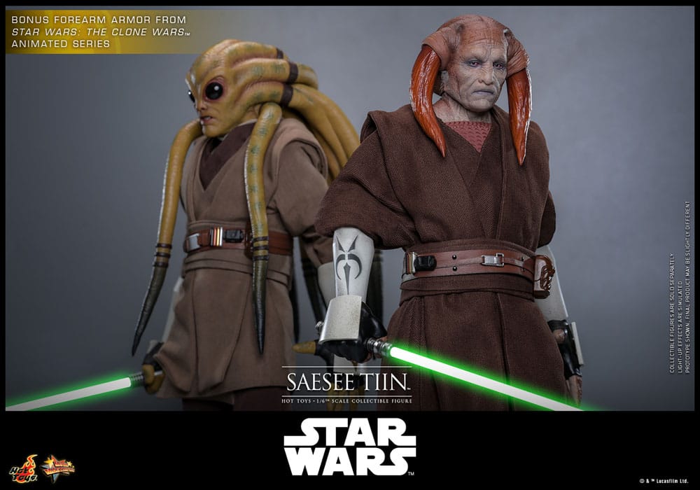 Hot Toys Star Wars Episode III Die Rache der Sith Saesee Tiin 1/6 Actionfigur