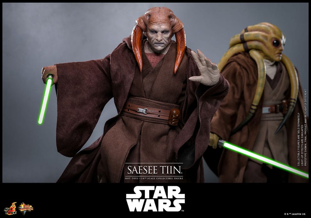 Hot Toys Star Wars Episode III Die Rache der Sith Saesee Tiin 1/6 Actionfigur