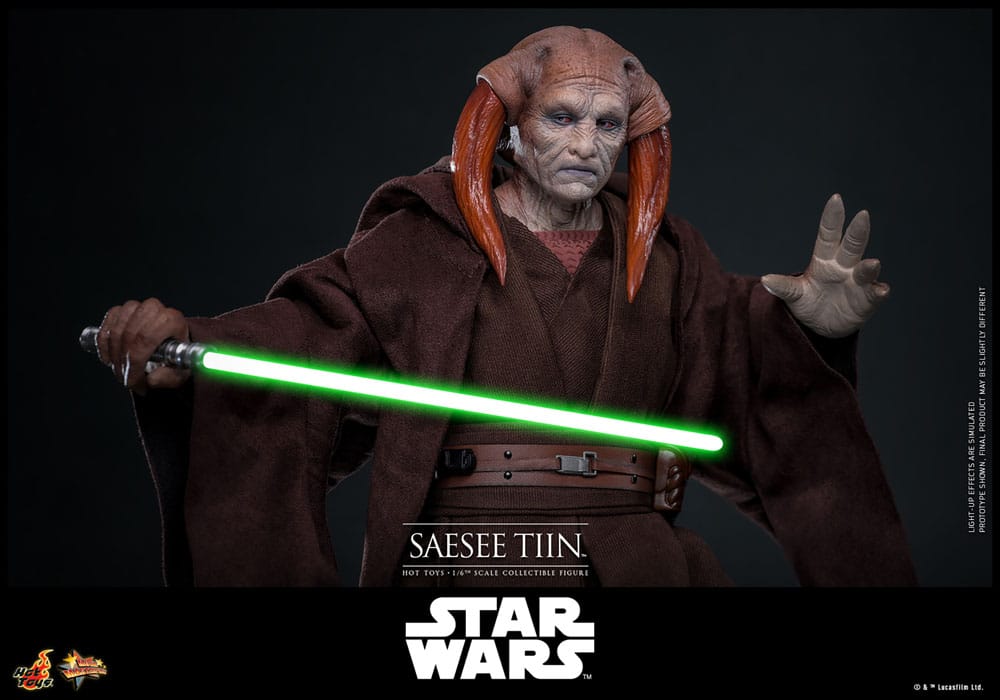 Hot Toys Star Wars Episode III Die Rache der Sith Saesee Tiin 1/6 Actionfigur
