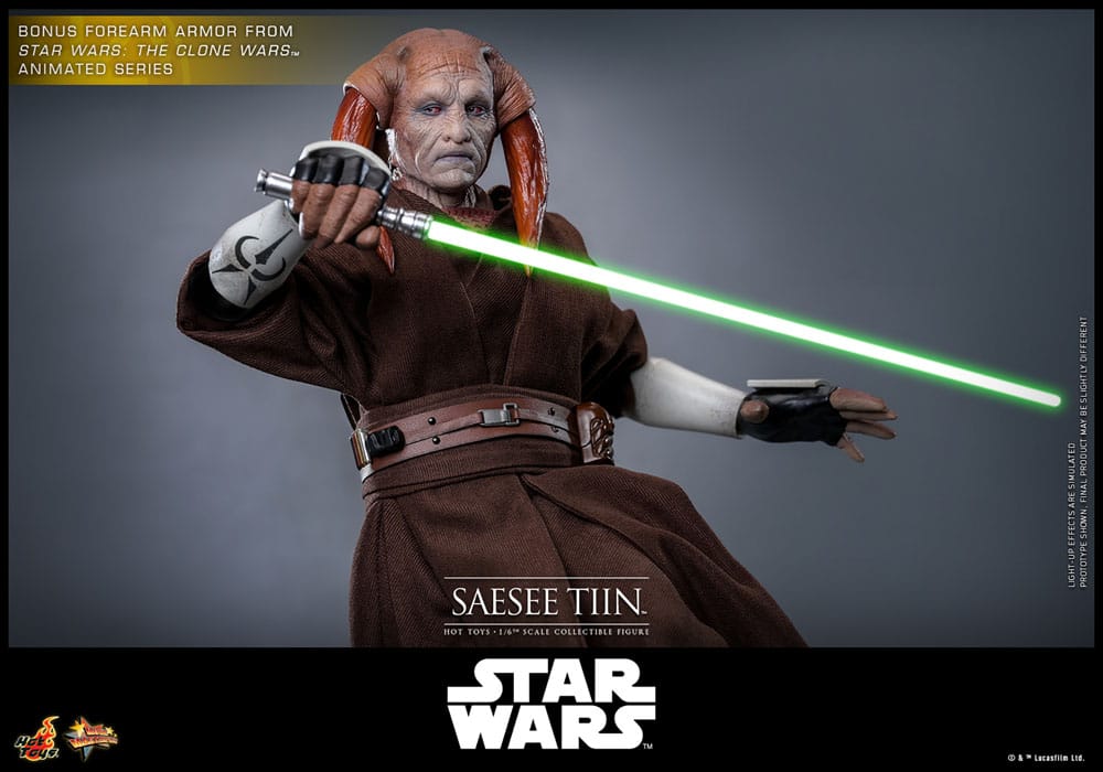 Hot Toys Star Wars Episode III Die Rache der Sith Saesee Tiin 1/6 Actionfigur
