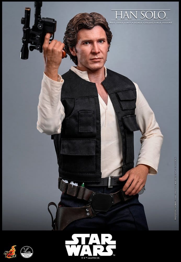 Hot Toys Star Wars Episode IV Han Solo 1/4 Actionfigur