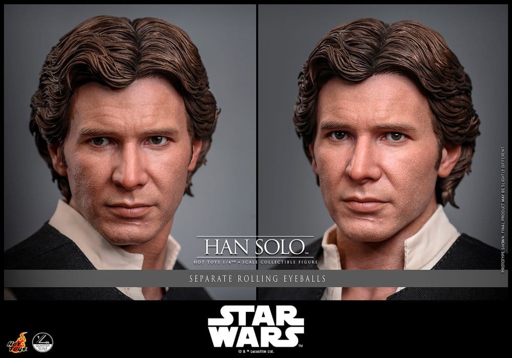 Hot Toys Star Wars Episode IV Han Solo 1/4 Actionfigur