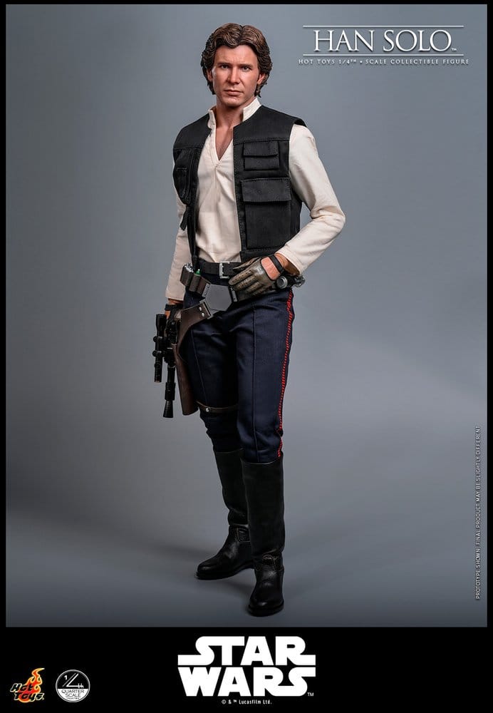 Hot Toys Star Wars Episode IV Han Solo 1/4 Actionfigur