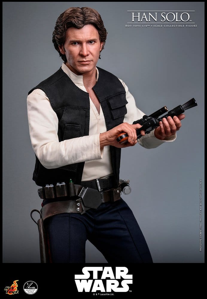 Hot Toys Star Wars Episode IV Han Solo 1/4 Actionfigur