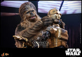 Hot Toys Star Wars Episode V Chewbacca with Disassembled C-3PO 1/6 Actionfigur