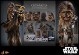 Hot Toys Star Wars Episode V Chewbacca with Disassembled C-3PO 1/6 Actionfigur