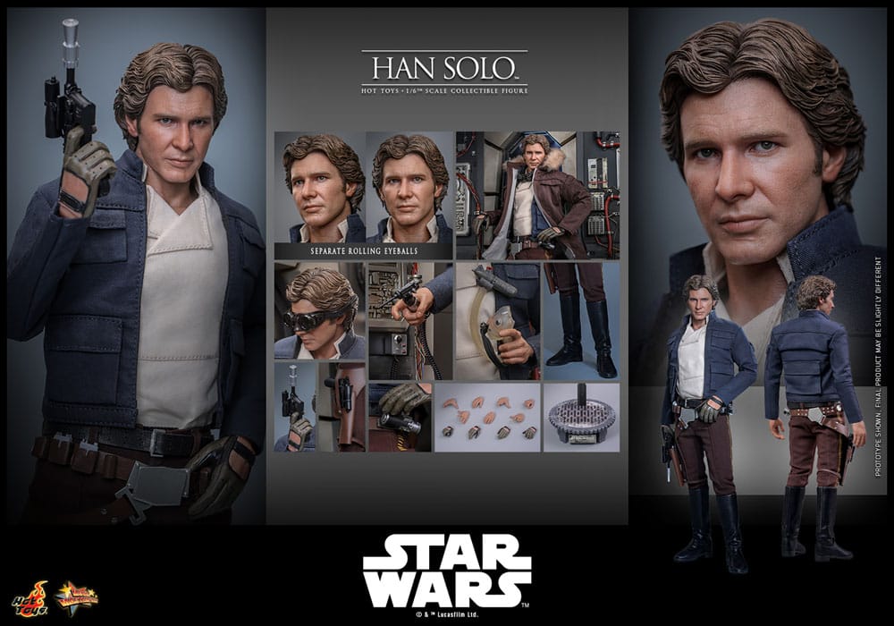 Hot Toys Star Wars Episode V Han Solo 1/6 Actionfigur