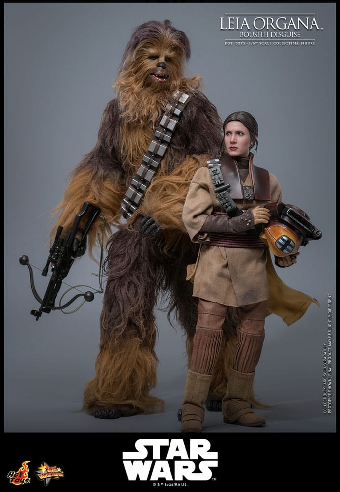 Hot Toys Star Wars Episode VI Movie Masterpiece Actionfigur 1/6 Leia Organa (Boushh Disguise) 27 cm