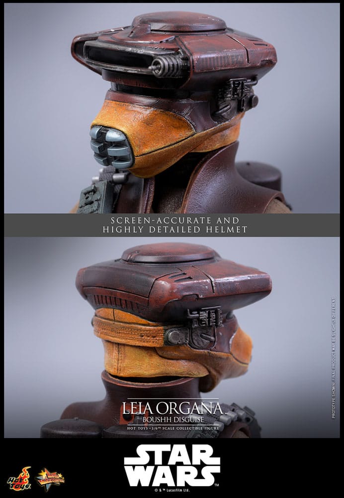 Hot Toys Star Wars Episode VI Movie Masterpiece Actionfigur 1/6 Leia Organa (Boushh Disguise) 27 cm