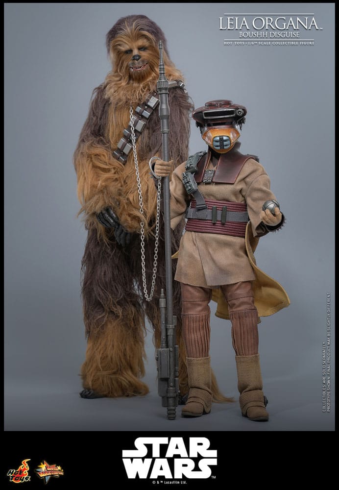 Hot Toys Star Wars Episode VI Movie Masterpiece Actionfigur 1/6 Leia Organa (Boushh Disguise) 27 cm