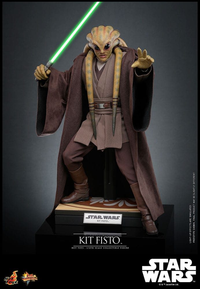 Hot Toys Star Wars Kit Fisto Movie Masterpiece 1/6 Actionfigur